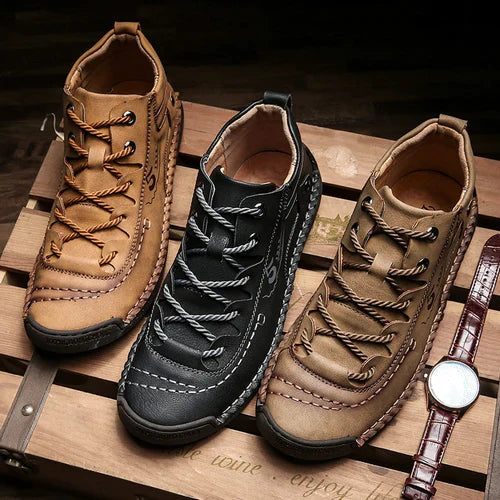 Men's Casual Shoes | Black Size 42 Eco-Leather 2