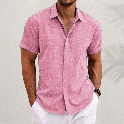Men's Classic Summer Shirt | Short Sleeve Casual Top 5
