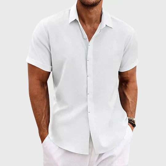 Men's Classic Summer Shirt | Short Sleeve Casual Top 7