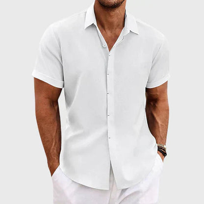 Men's Classic Summer Shirt | Short Sleeve Casual Top 7