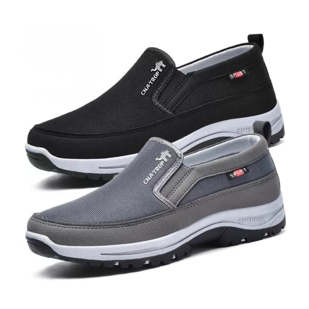 Men's Comfort Sneakers | Supportive Slip-On Athletic Footwear 0