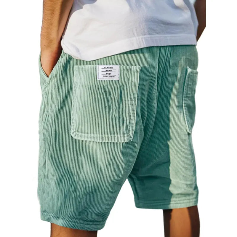 Men's Corduroy Casual Shorts | Urban Streetwear Style 3