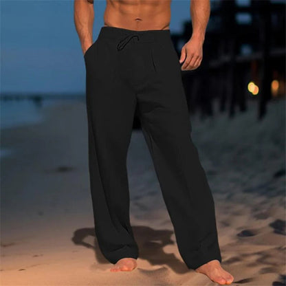 Men's Elegant Linen Trousers | Summer Fashion 3