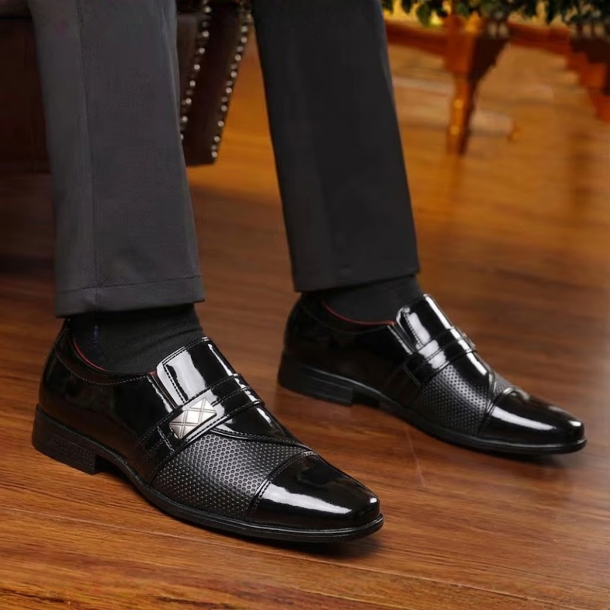 Men's Leather Dress Shoes | Classic Oxford & Slip-On Styles 4