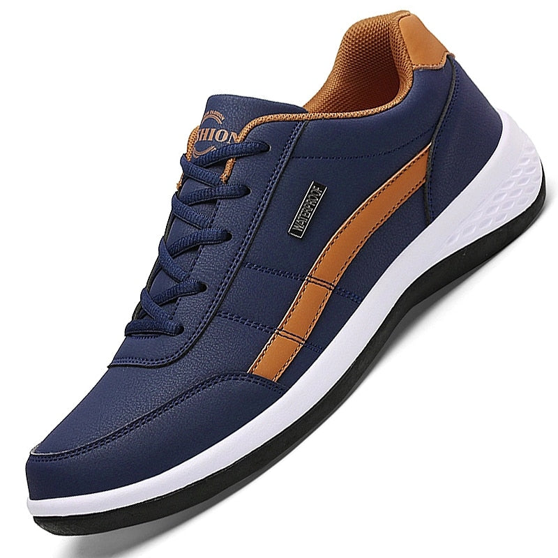 Men's Leather Shoes | Brown Size 42 Genuine Leather 1