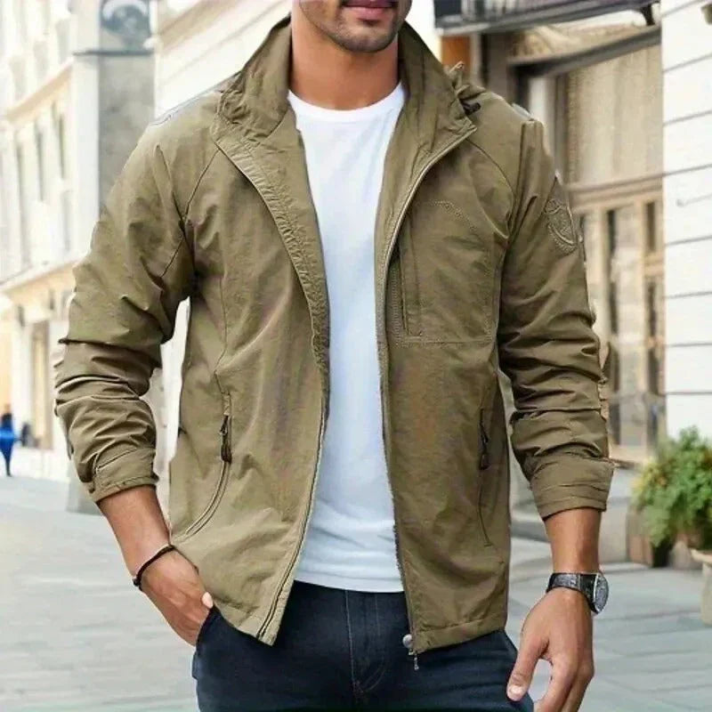 Men's Lightweight Casual Jacket | Versatile Windbreaker 0