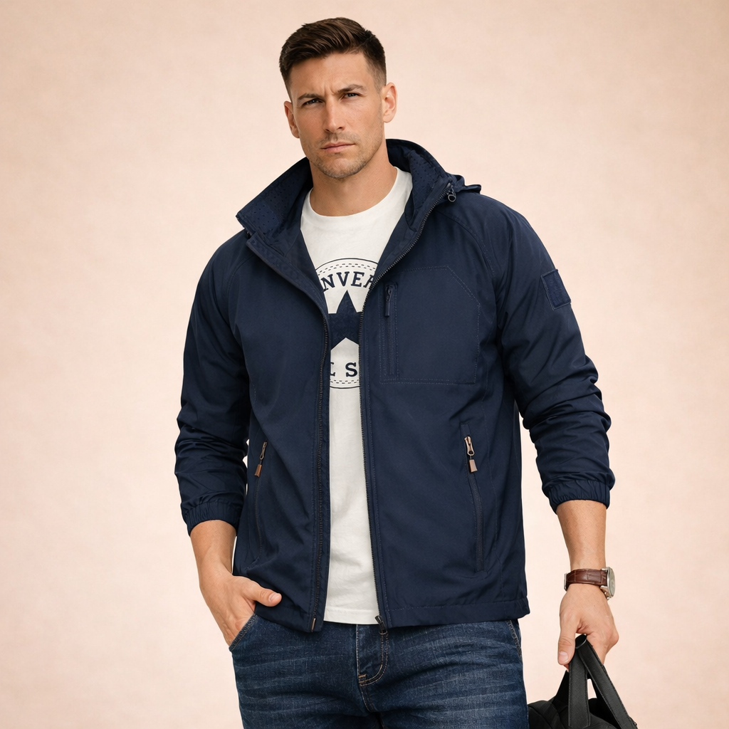 Men's Lightweight Casual Jacket | Versatile Windbreaker 6