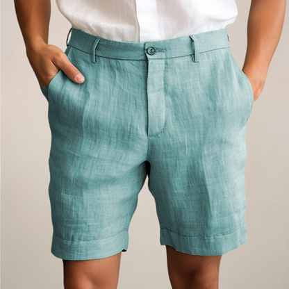 Men's Lightweight Elastic Waist Shorts | Casual Summer Shorts 1