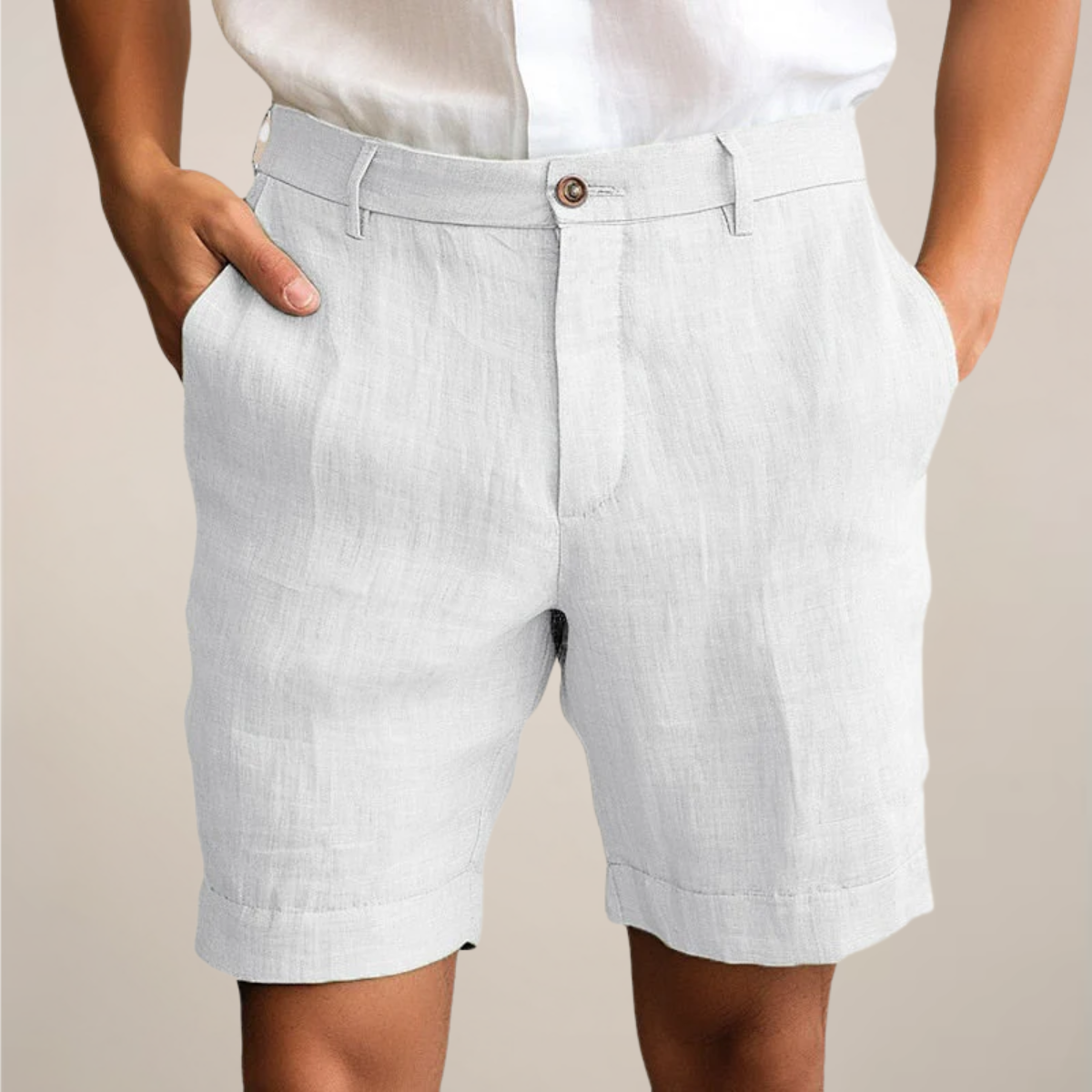 Men's Lightweight Elastic Waist Shorts | Casual Summer Shorts 2