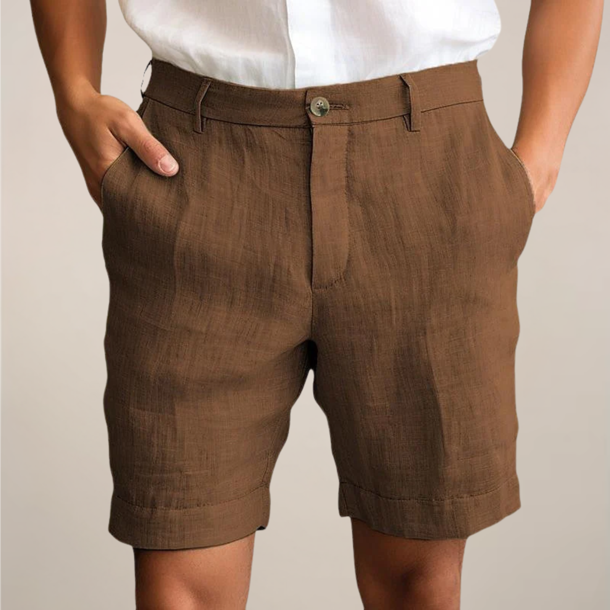 Men's Lightweight Elastic Waist Shorts | Casual Summer Shorts 4