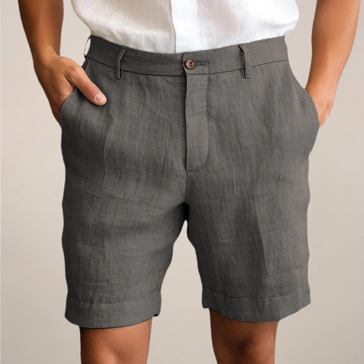 Men's Lightweight Elastic Waist Shorts | Casual Summer Shorts 5