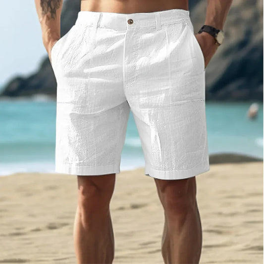 Men's Linen Shorts | Casual Summer Wear 0