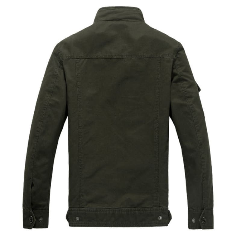 Men's Military Jacket | Durable Army Style Outerwear 4