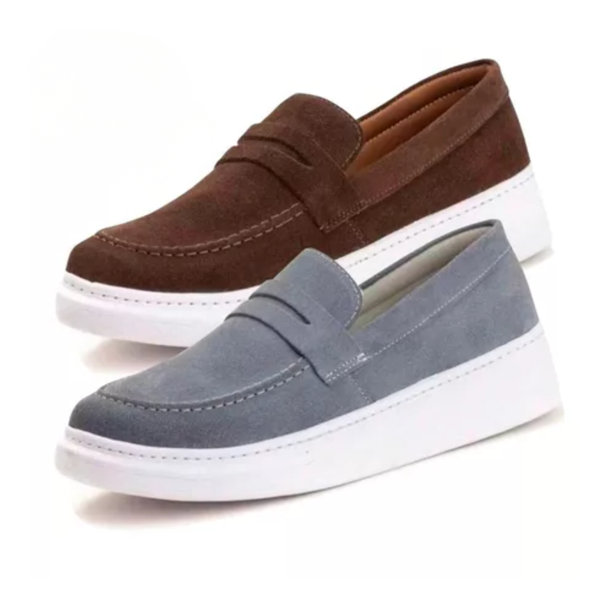 Men's Oxford Ultra Comfort Shoes | Oxford Brown Size 42 Suede Leather 9