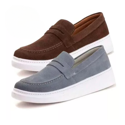 Men's Oxford Ultra Comfort Shoes | Oxford Brown Size 42 Suede Leather 9