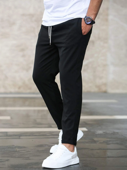 Men's Slim Fit Stretch Chino Trousers | Comfortable Everyday Wear 10