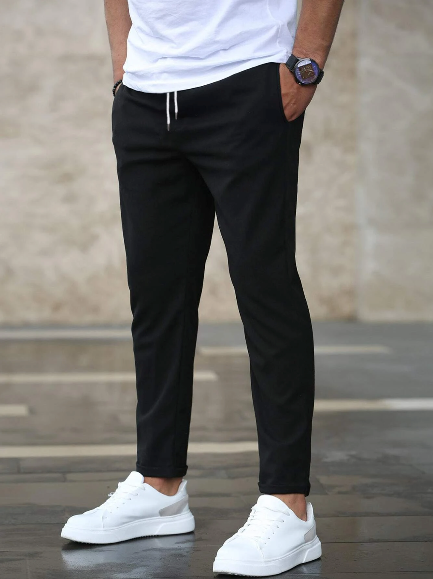 Men's Slim Fit Stretch Chino Trousers | Comfortable Everyday Wear 5