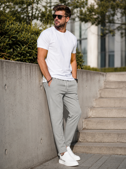 Men's Stretch Trousers | Slim Fit Chinos for Business & Leisure 0