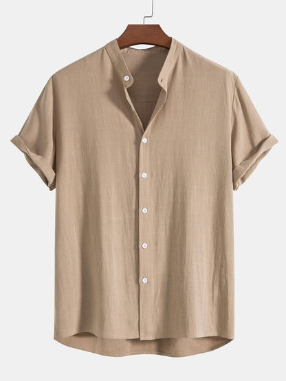 Men's Summer Set | Short-Sleeved Shirt and Trousers 1