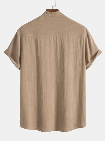 Men's Summer Set | Short-Sleeved Shirt and Trousers 3