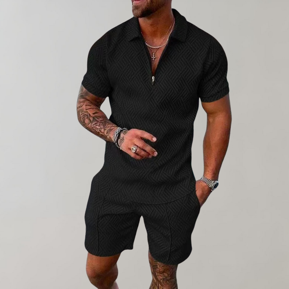 Men's Summer Set | Two-Piece Short Sleeve Outfit 0