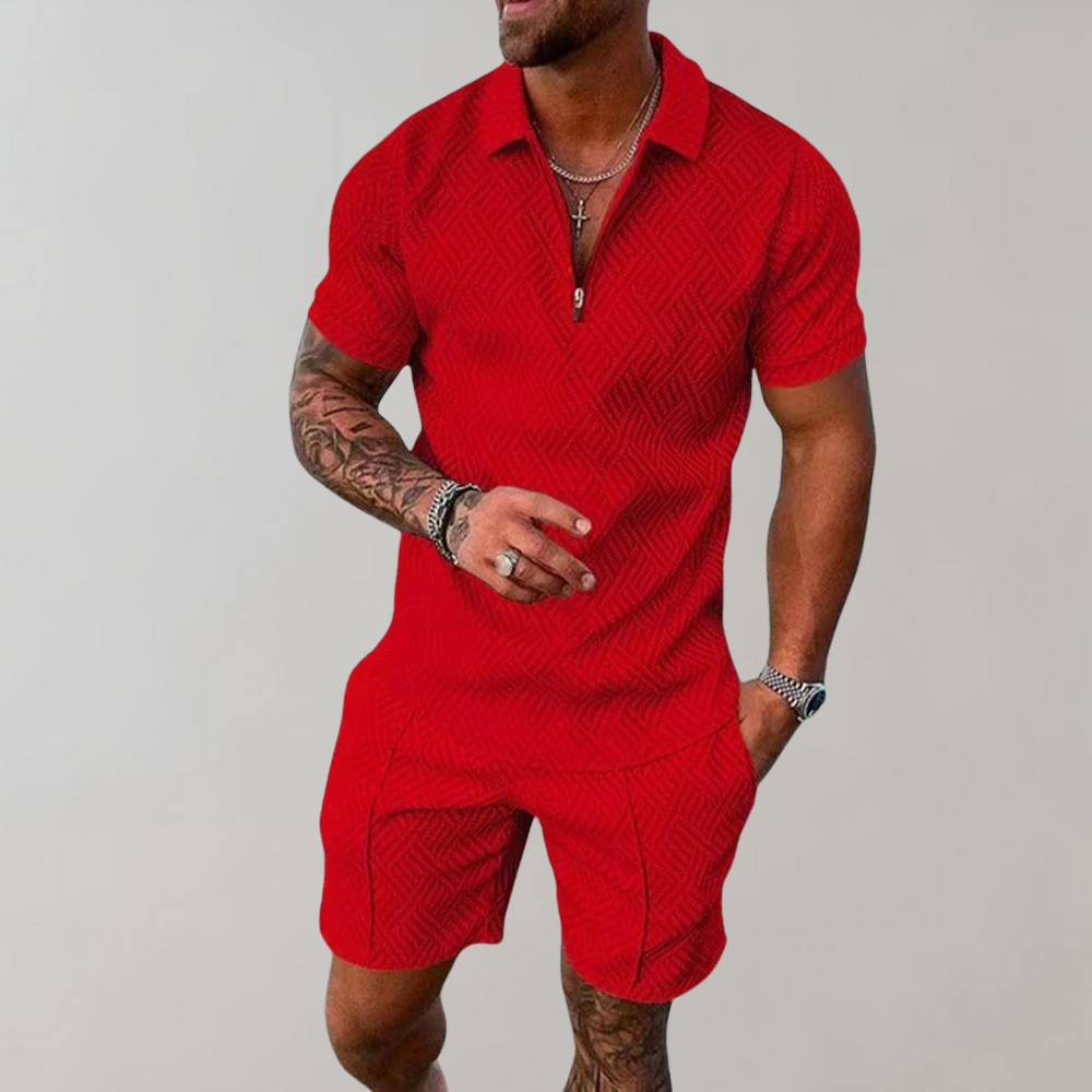 Men's Summer Set | Two-Piece Short Sleeve Outfit 4