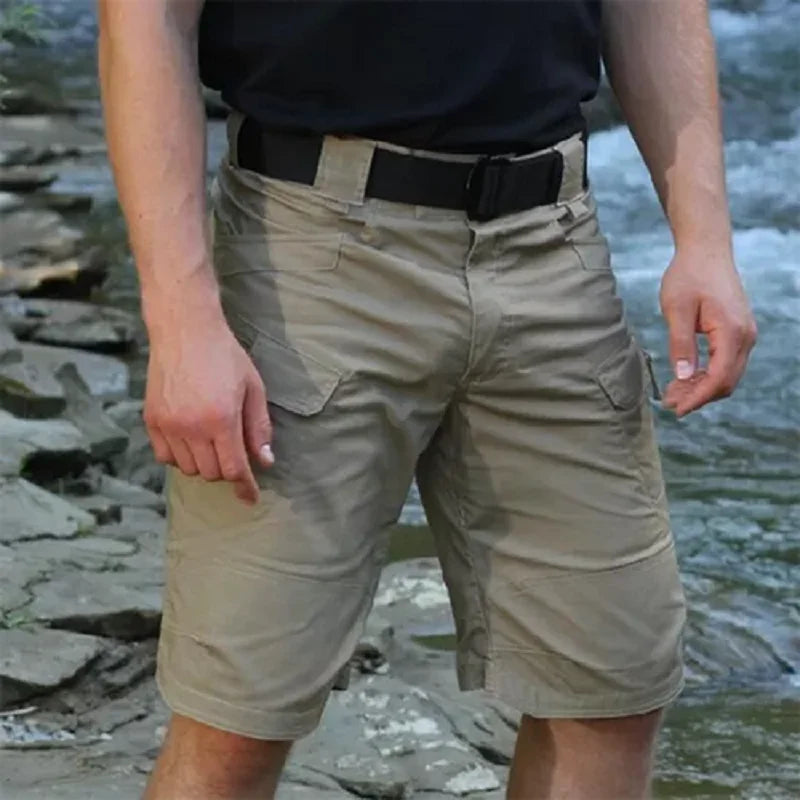 Men's Tactical Cargo Shorts | Waterproof Multi-Pocket Design 2