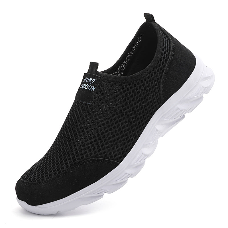 Men's UltraFlex Sneakers | Breathable Mesh Black Size 38-46 0