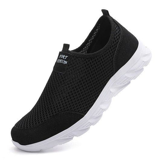 Men's UltraFlex Sneakers | Breathable Mesh Black Size 38-46 0