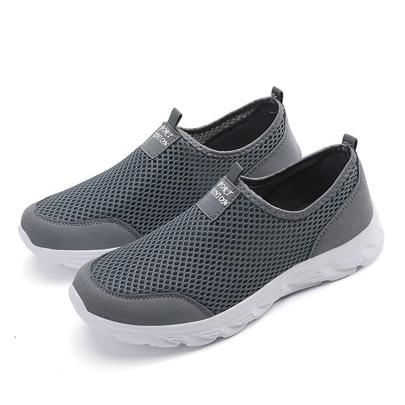 Men's UltraFlex Sneakers | Breathable Mesh Black Size 38-46 1