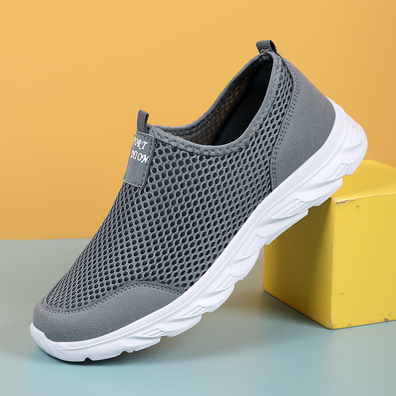 Men's UltraFlex Sneakers | Breathable Mesh Black Size 38-46 7