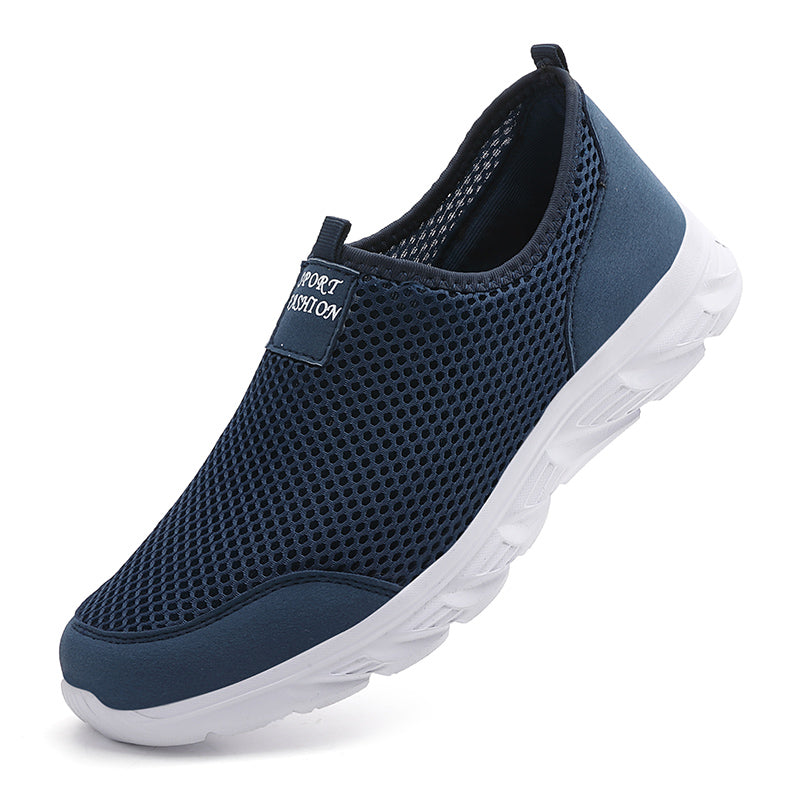 Men's UltraFlex Sneakers | Breathable Mesh Black Size 38-46 9