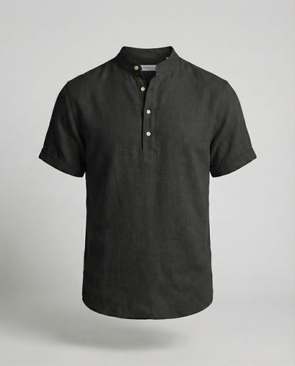 Men's V-Neck Polo Shirt | Short Sleeve Casual Top 5