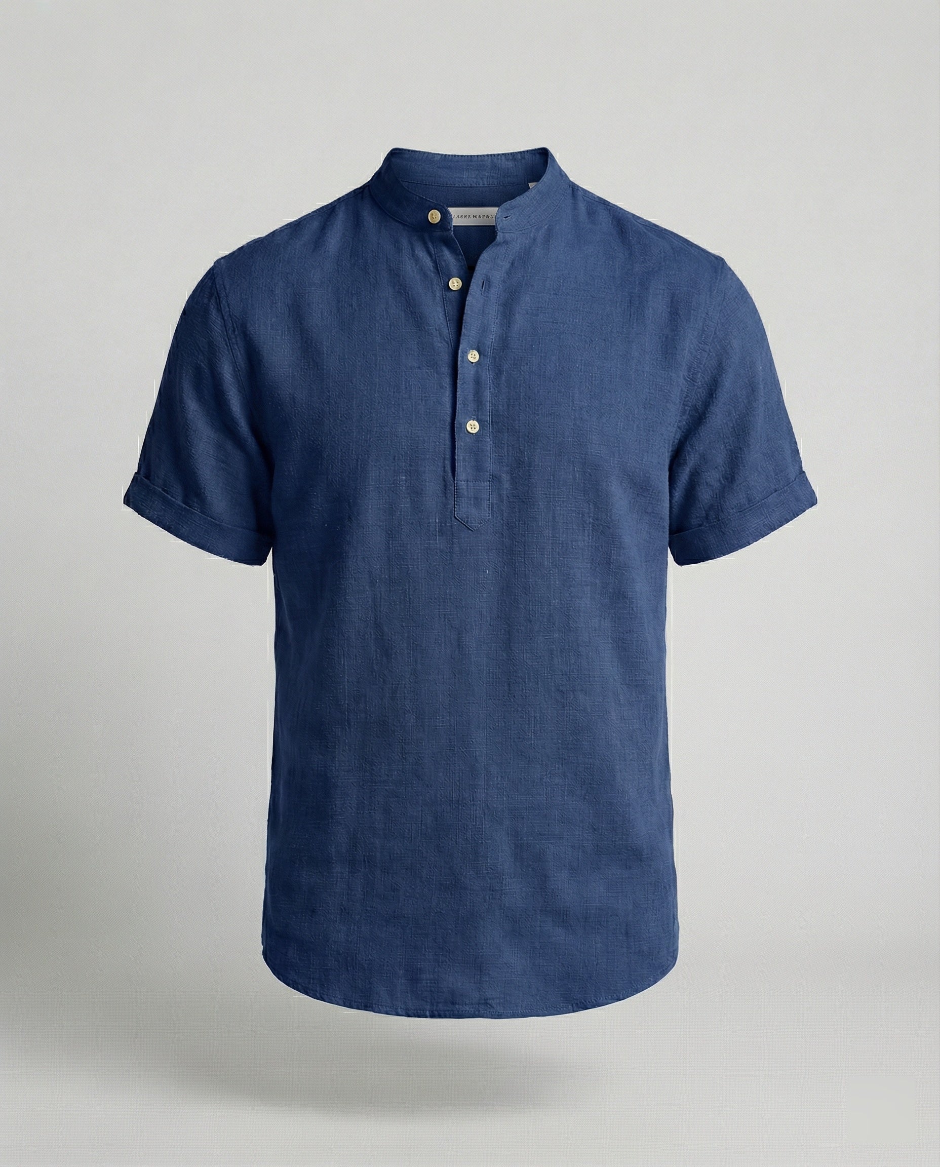 Men's V-Neck Polo Shirt | Short Sleeve Casual Top 8