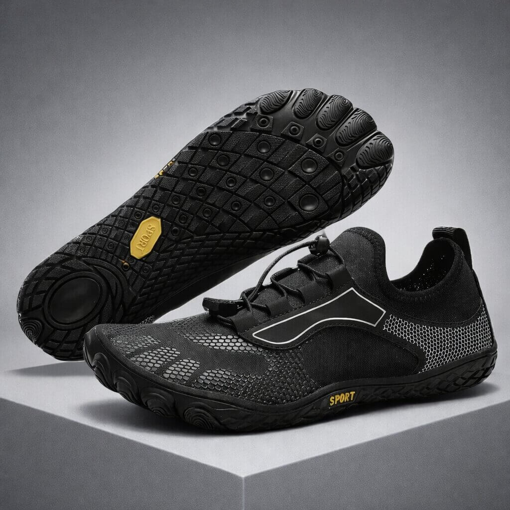 Men's Waterproof Barefoot Shoes | Flexible Quick Release Design 0