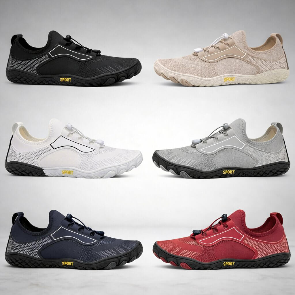 Men's Waterproof Barefoot Shoes | Flexible Quick Release Design 3