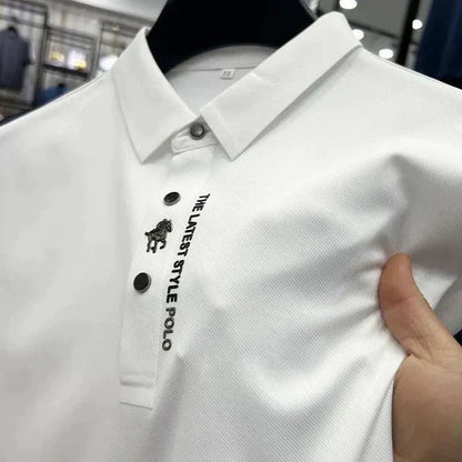 Men's Wrinkle-Free Polo Shirt | Comfortable Stretch Design 4