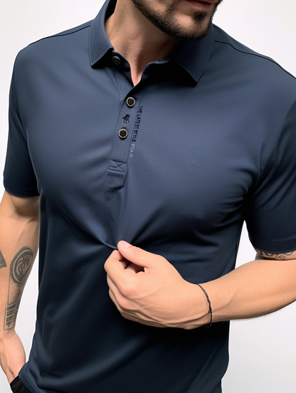 Men's Wrinkle-Free Polo Shirt | Comfortable Stretch Design 5