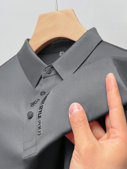 Men's Wrinkle-Free Polo Shirt | Comfortable Stretch Design 6