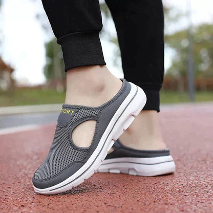 Mesh Slip-On Mules with Side Cutouts | Women's Footwear 2