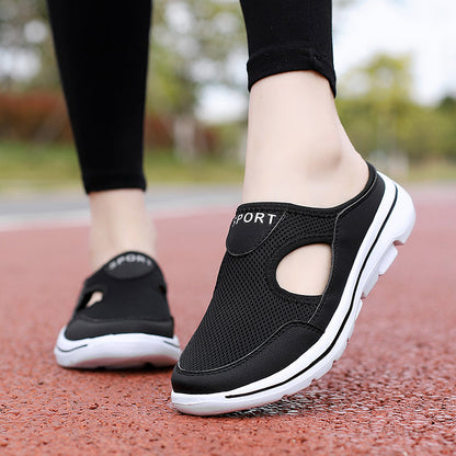 Mesh Slip-On Mules with Side Cutouts | Women's Footwear 5
