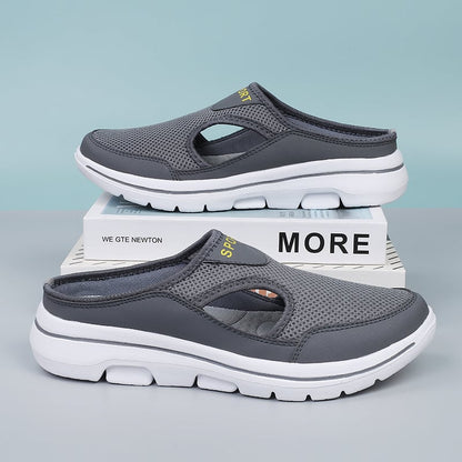 Mesh Slip-On Mules with Side Cutouts | Women's Footwear 9