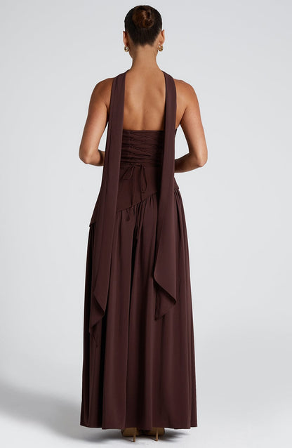 Modern Mya Strapless Long Dress | Elegant Evening Gown 6