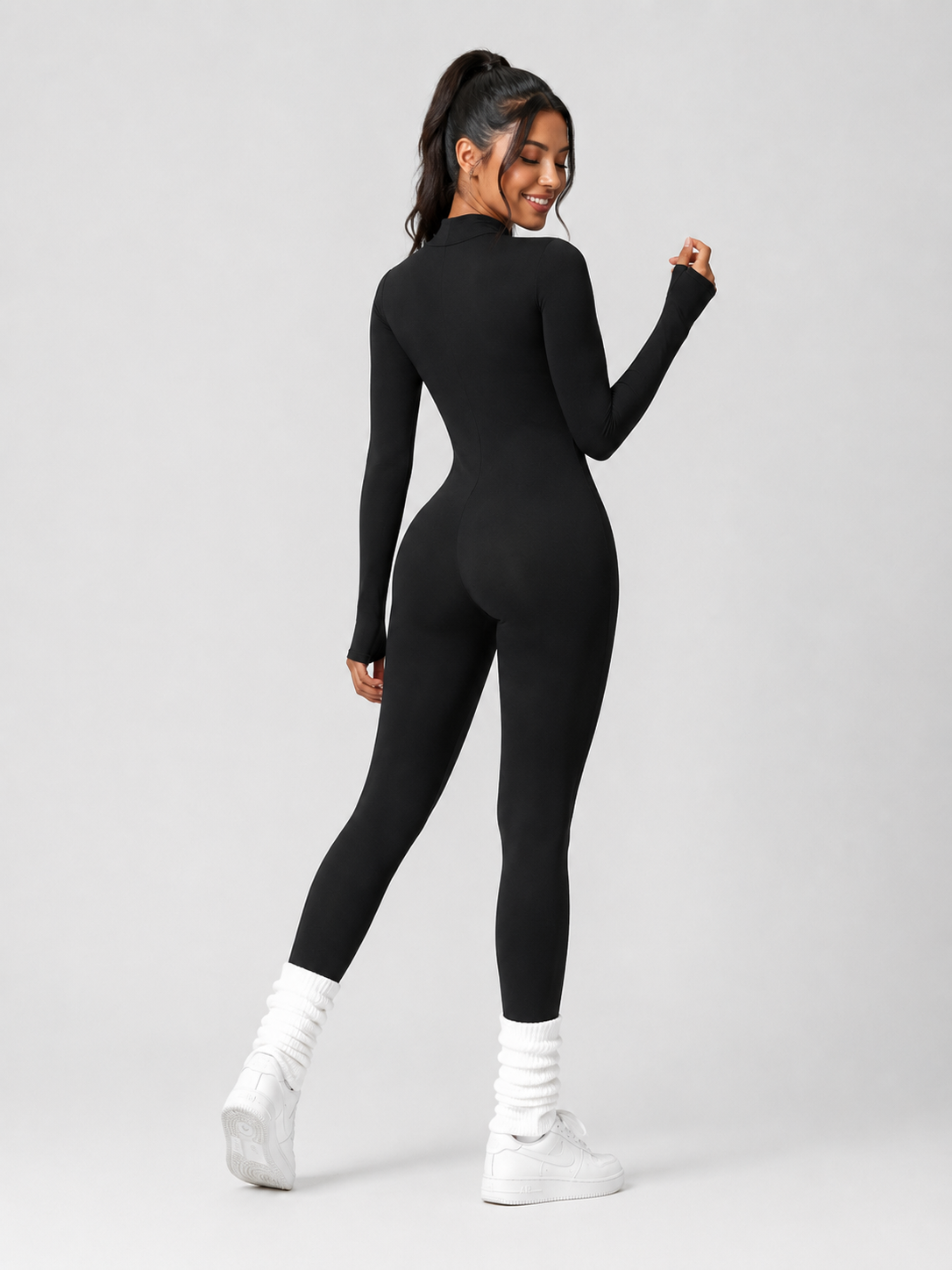 Modern Waffle Thermal Plush Jumpsuit | Women's Winter Wear 1
