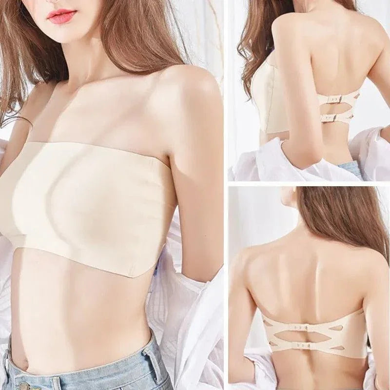 Monabelle | Strapless Push Up Bra Kit, Ice Silk, 4 Colors 1