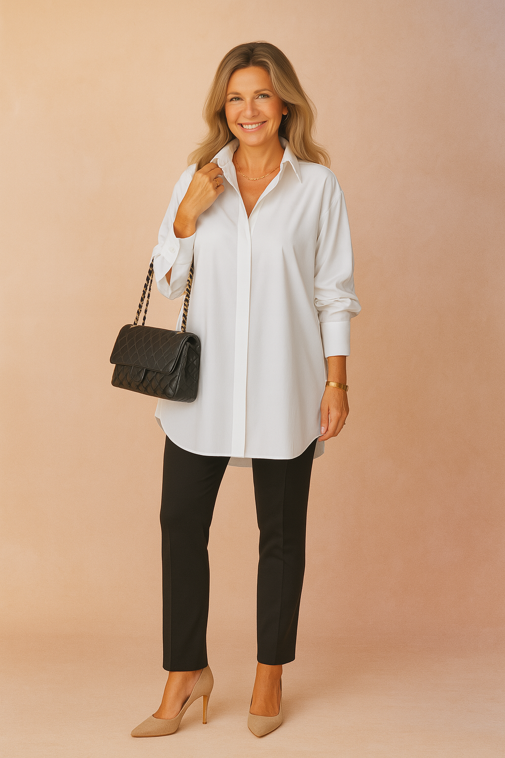 Monaco Oversize Blouse | Women's Elegant Blouse 0