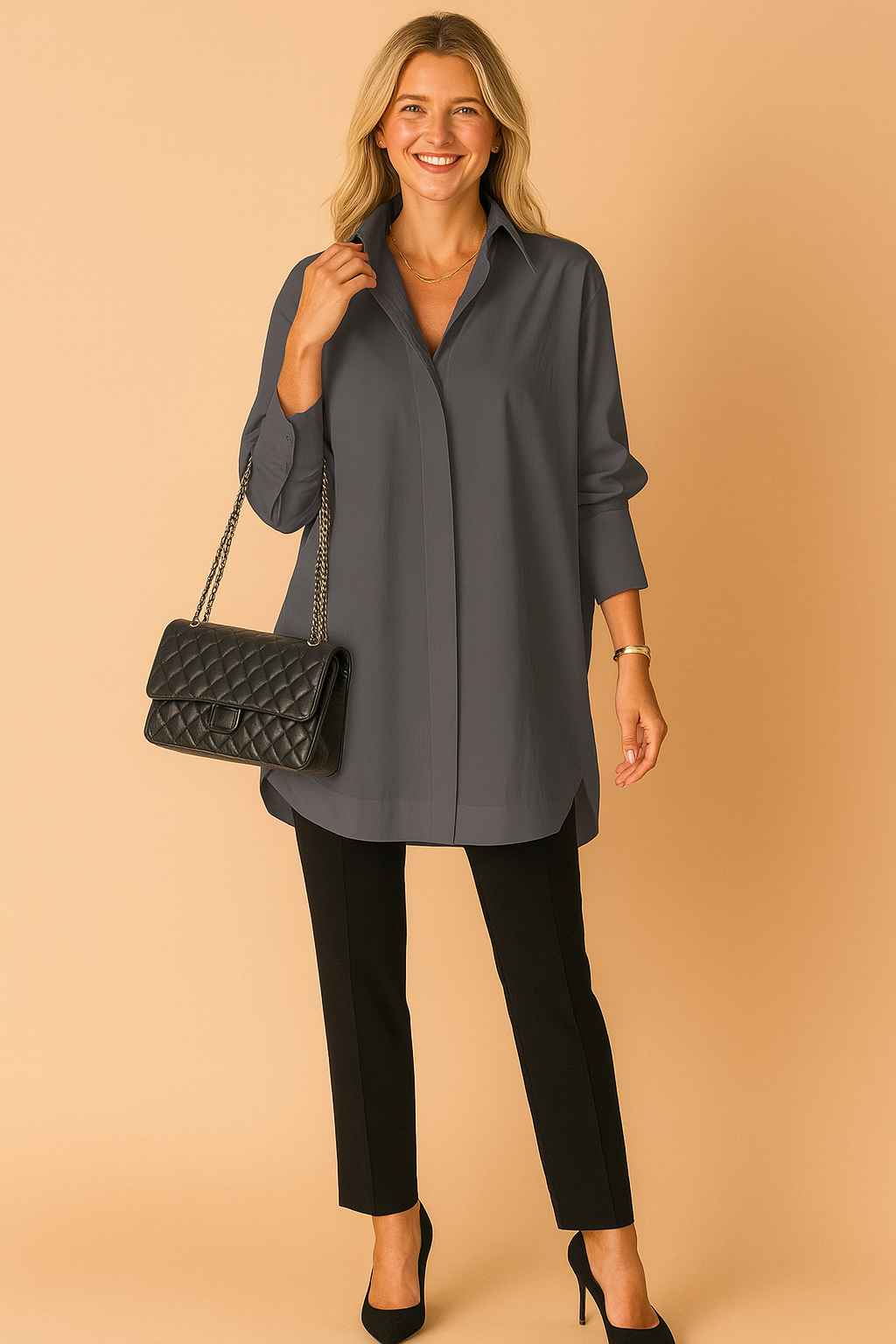 Monaco Oversize Blouse | Women's Elegant Blouse 2