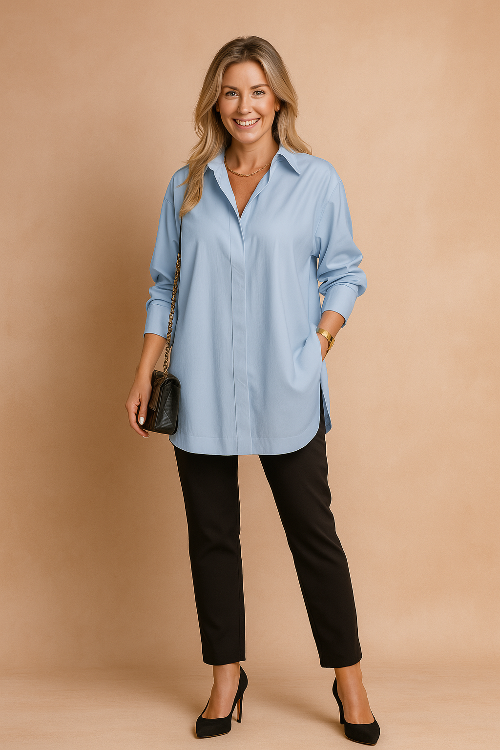 Monaco Oversize Blouse | Women's Elegant Blouse 4