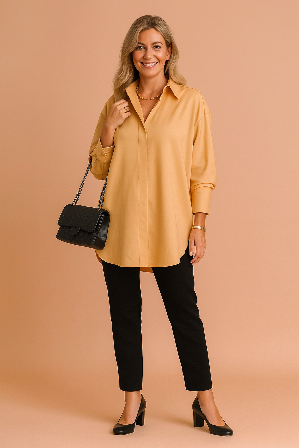 Monaco Oversize Blouse | Women's Elegant Blouse 5