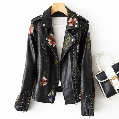 Montclair Leather Jacket | Women's Fashion Outerwear 1
